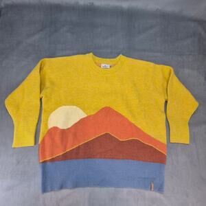 Passenger Vista Rolling Hills Recycled Oversized Knitted Casual Sweater Women M